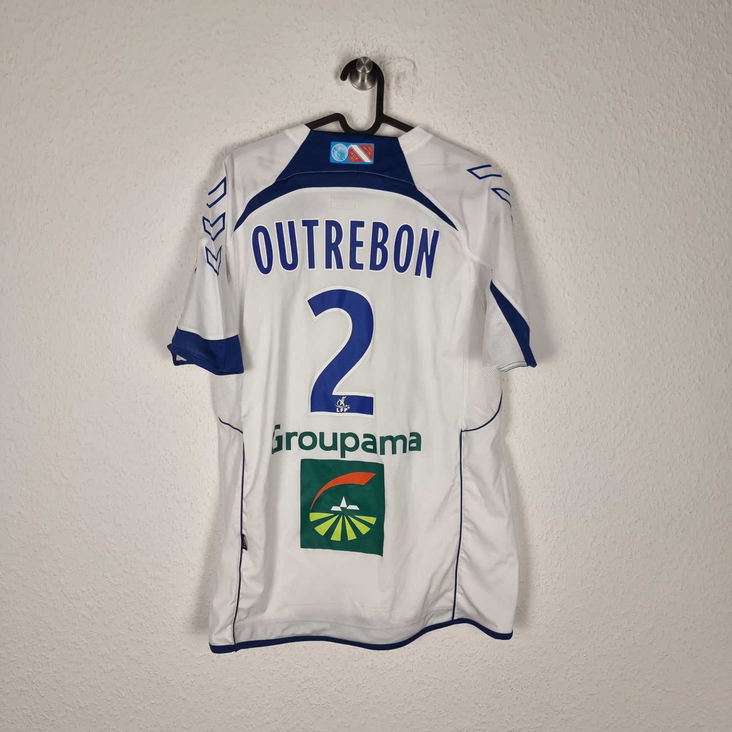 Trikot - Racing Strasbourg - Julien Outrebon - 2010/2011 - XL - Auswärts - Matchworn