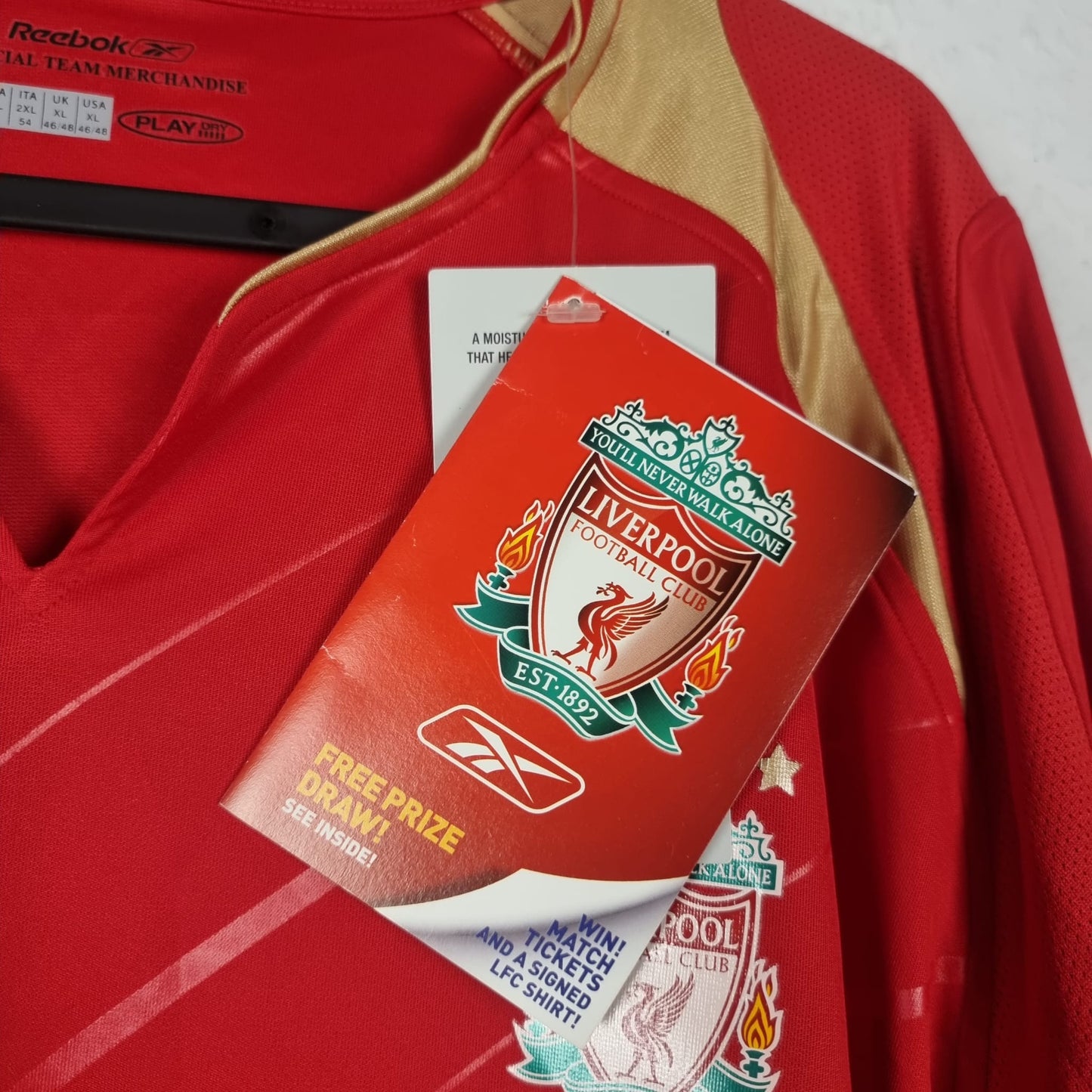 Trikot - Liverpool FC - 2005/2006 - XXL - Heim