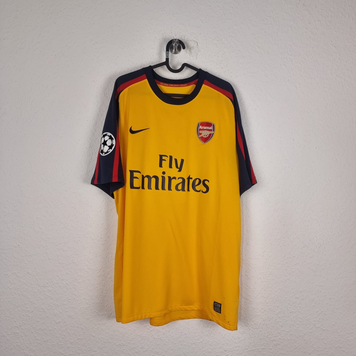 Trikot - Arsenal FC - Eduardo - 2008/2009 - XL - Auswärts