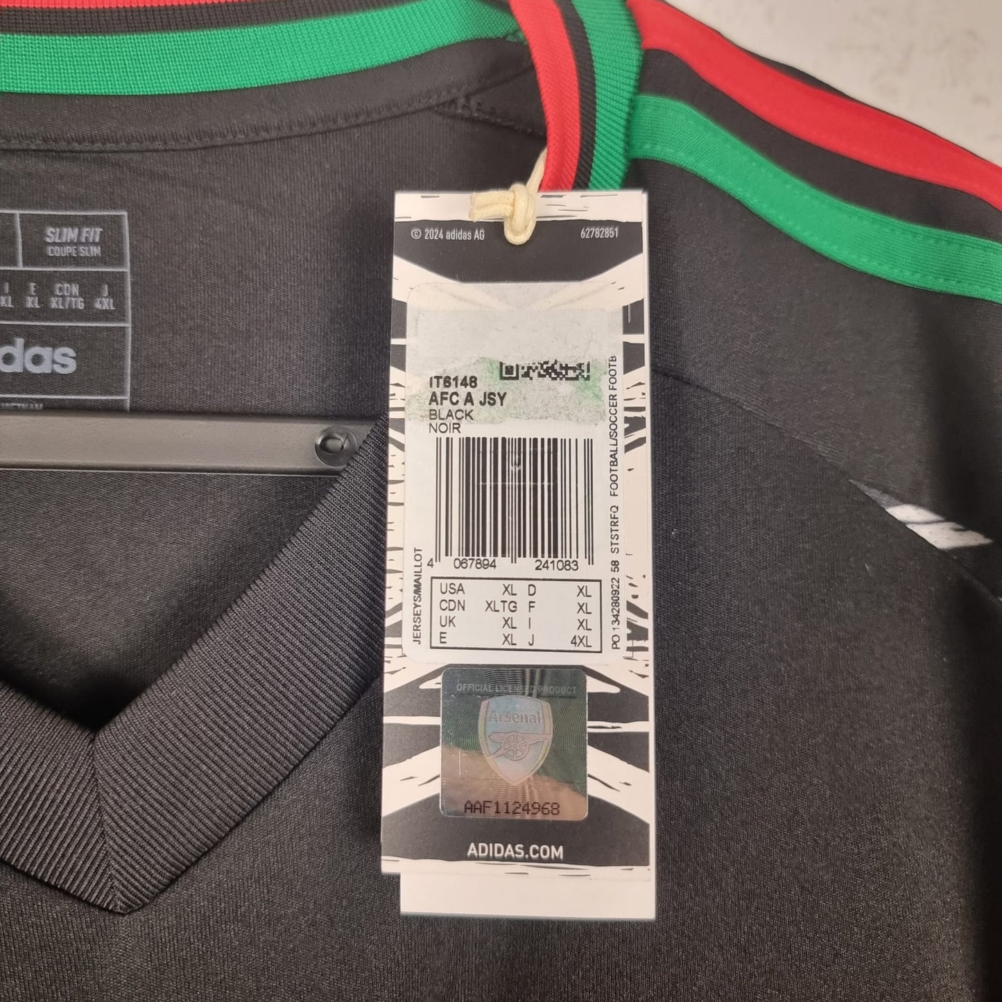 Trikot - Arsenal FC - Gabriel - 2024/2025 - XL - Auswärts - Neu