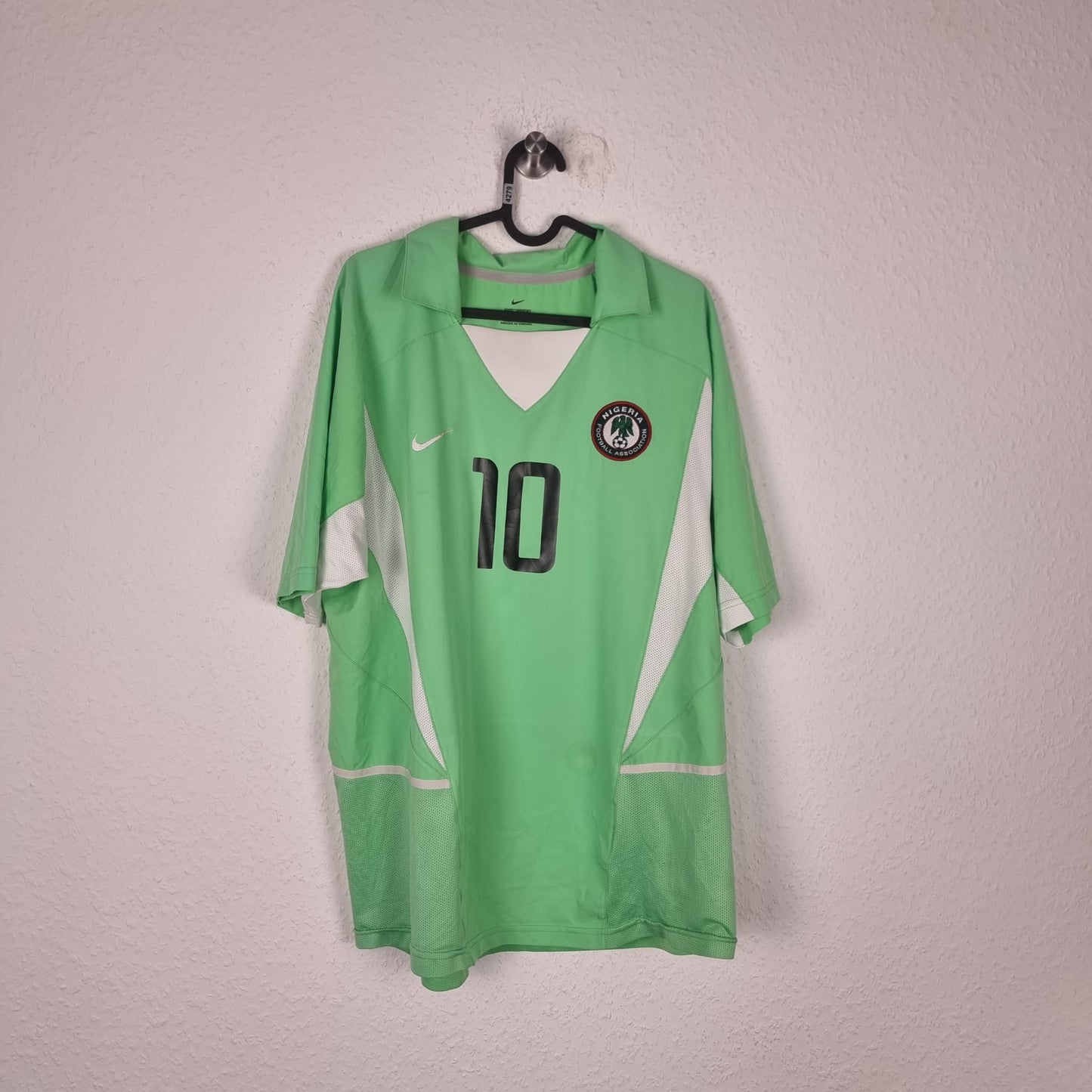 Trikot - Jay-Jay Okocha - Nigeria - 2002 - L - Heim