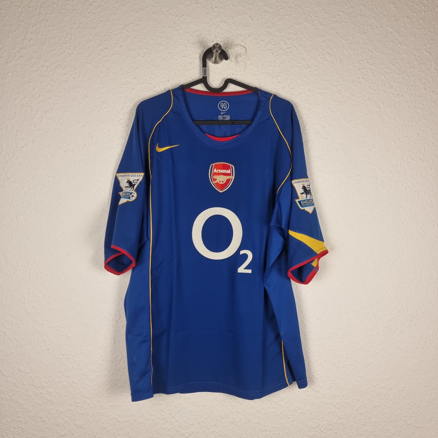Jersey - Arsenal London - Thierry Henry - 2004/2005 - XL - Away