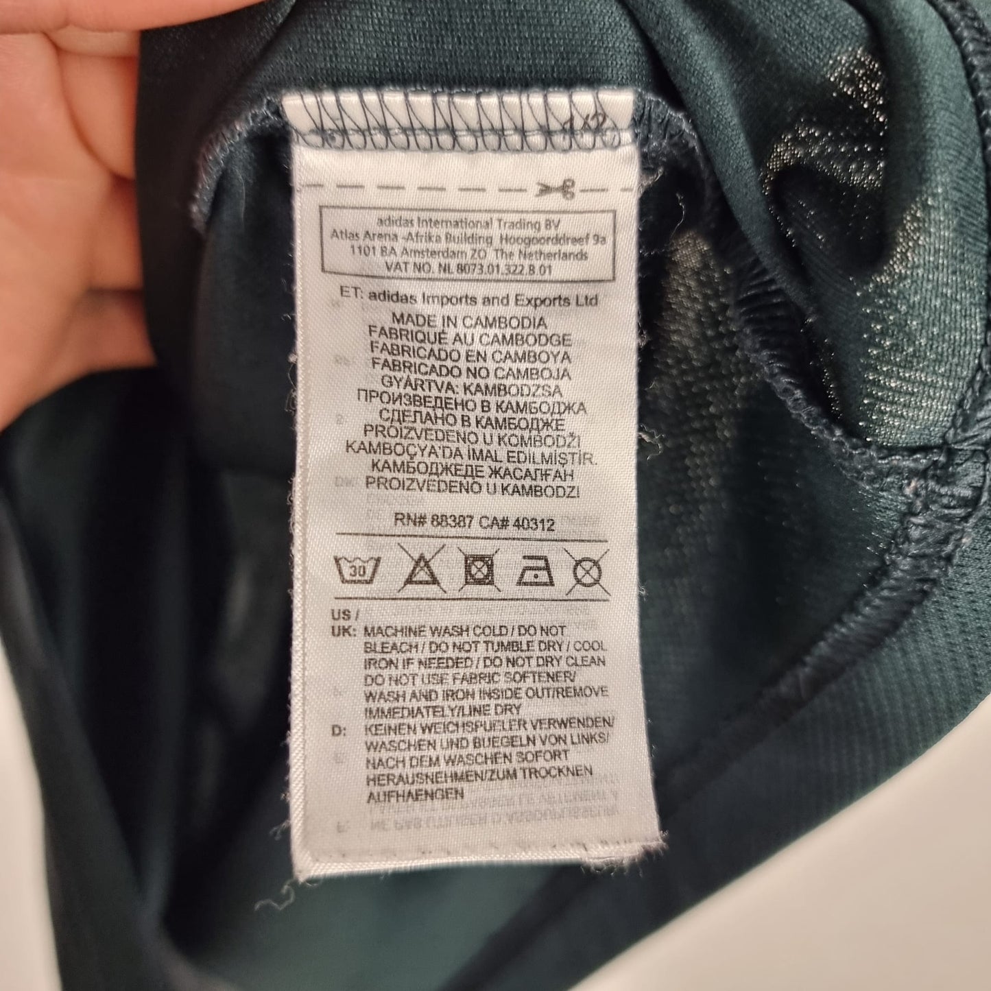 Trikot mit Hose - Real Madrid - 2018/2019 - S - Auswärts