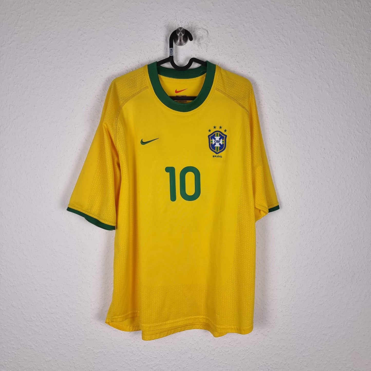 Trikot - Brasilien - Rivaldo - 2000 - L - Heim