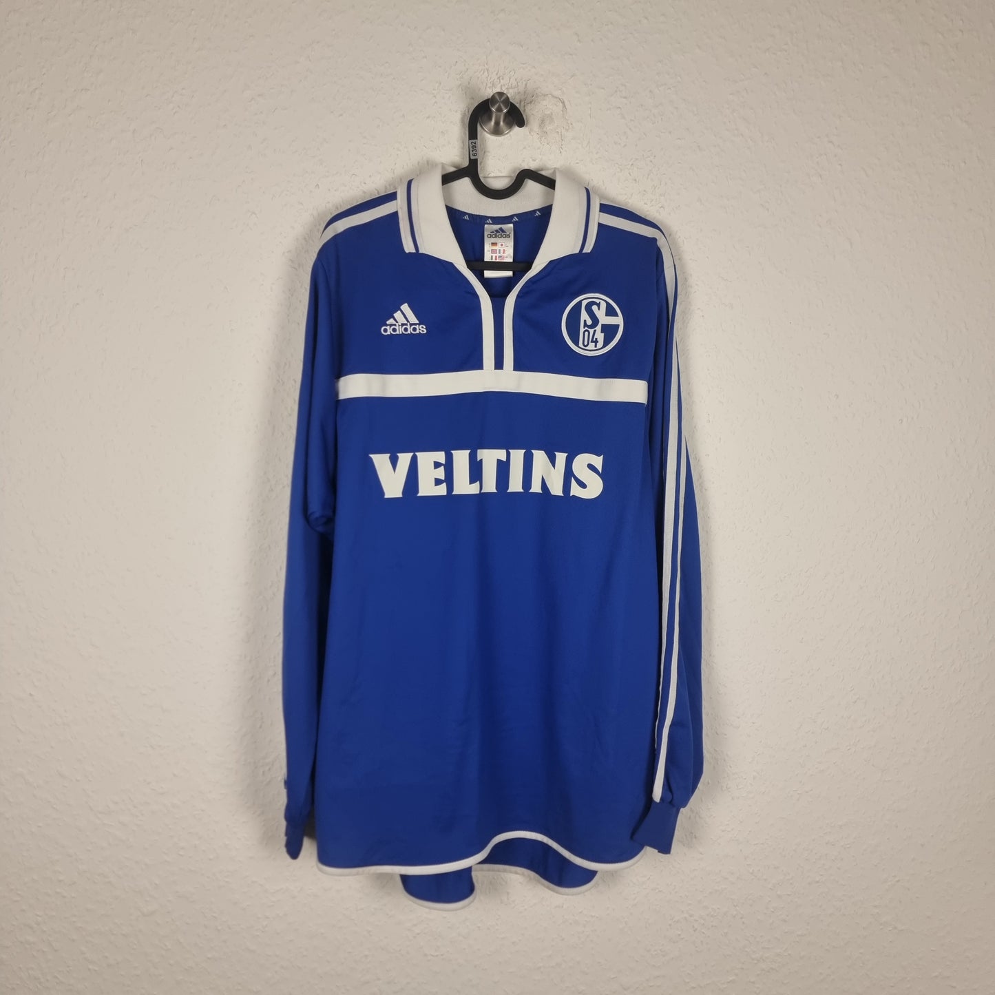 Jersey - FC Schalke 04 - Émile Mpenza - 2000/2001 - L - Home - Matchworn