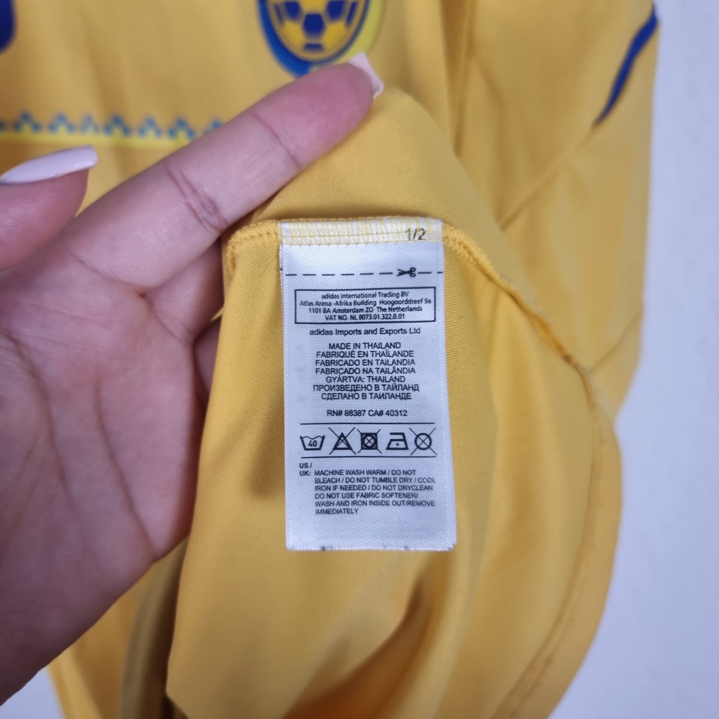 Trikot - Ukraine - Andrij Woronin - 2012/2013 - 3XL - Heim