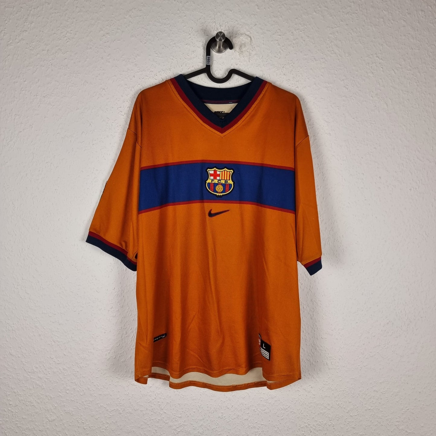 Trikot - FC Barcelona - Rivaldo - 1998/1999 - L - Auswärts