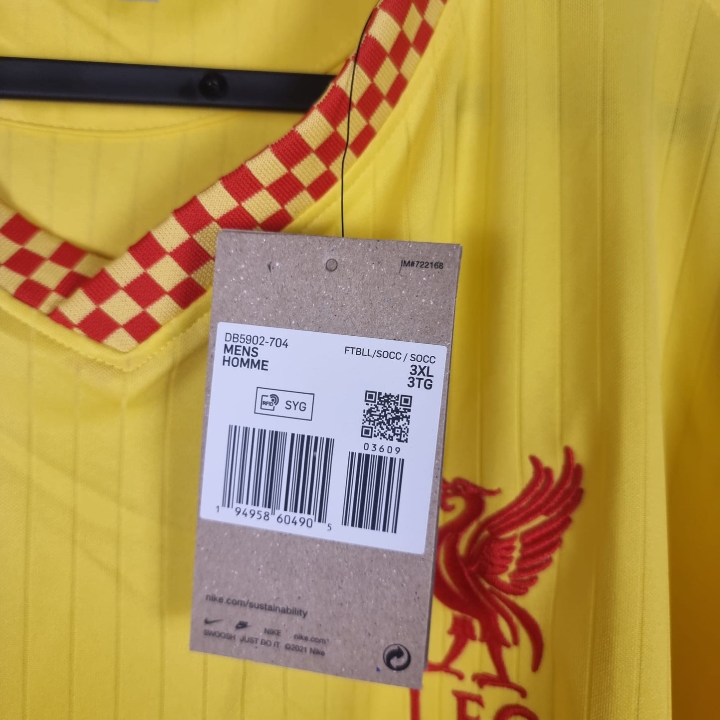 Jersey - FC Liverpool - 2021/2022 - 3XL - Third - New