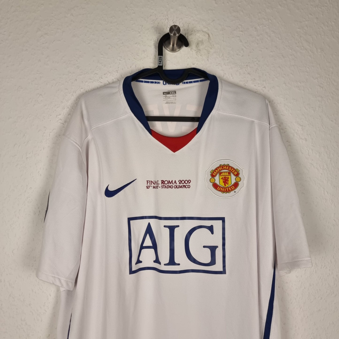 Trikot - Manchester United (ManU) - Carlos Tévez - 2008/2009 - XXL - Auswärts