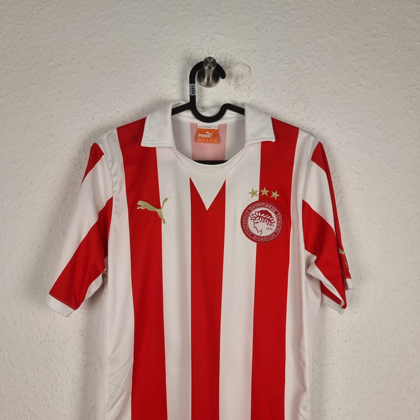 Jersey - Olympiacos Piraeus - Rafik Djebbour - 2011/2012 - 176/S - Home