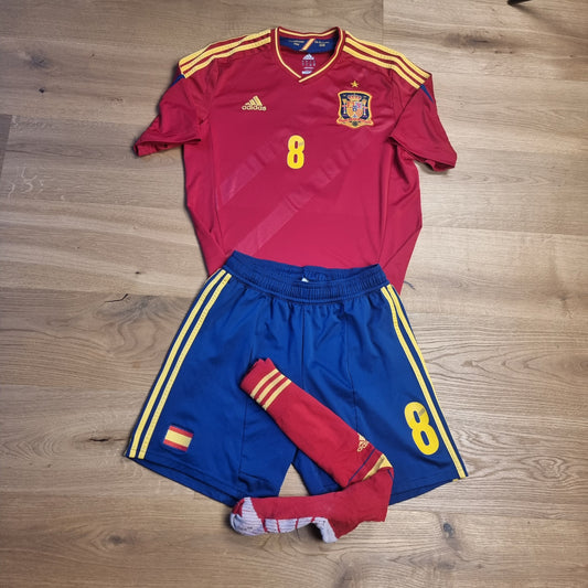 Trikot mit Hose - Spanien - Xavi - 2012 - L - Heim