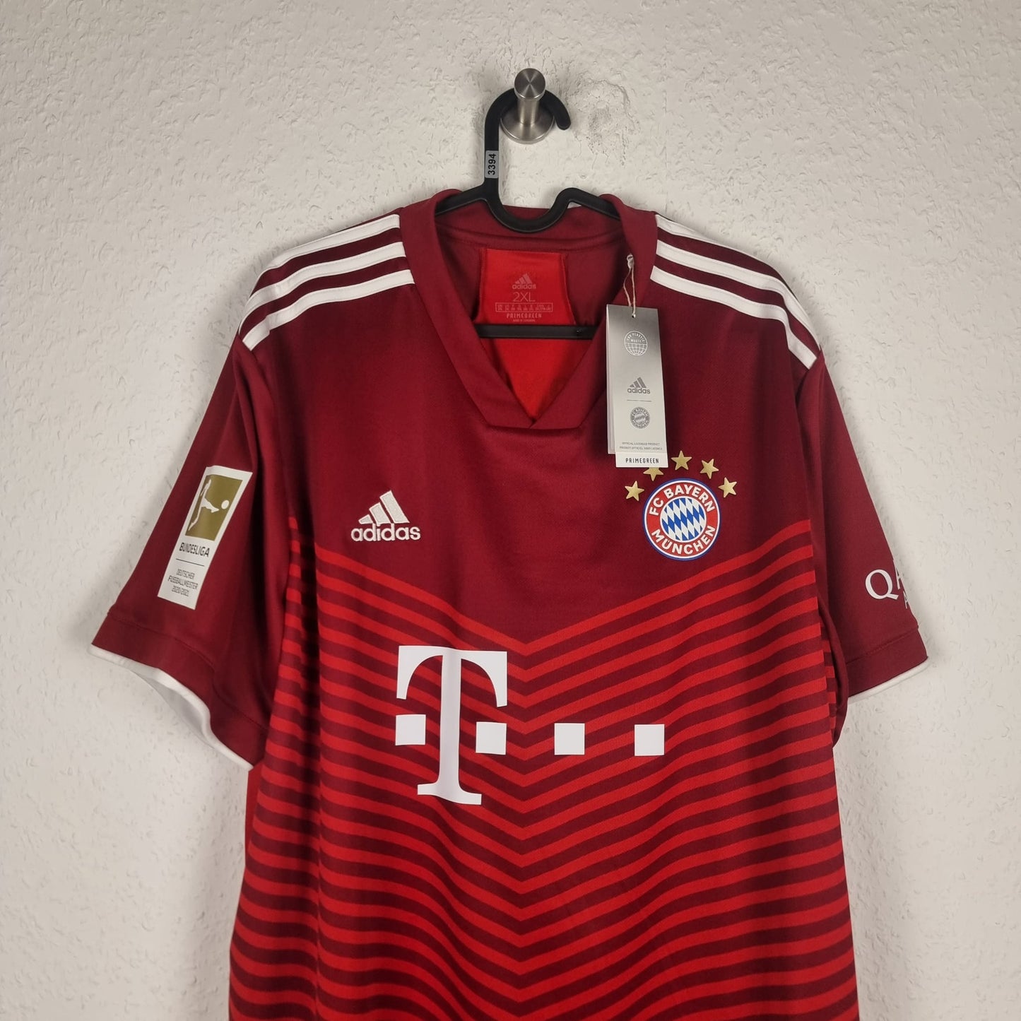 Trikot - FC Bayern München - Lucas Hernández - 2021/2022 - XXL - Heim - Neu