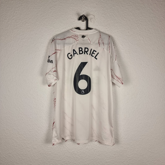 Trikot - Arsenal FC - Gabriel - 2020/2021 - XL - Auswärts