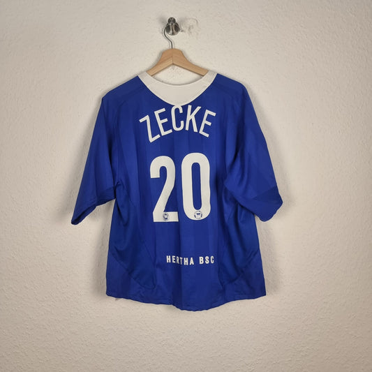Trikot - Hertha BSC - Andreas „Zecke“ Neuendorf - 2005/2006 - L - Heim
