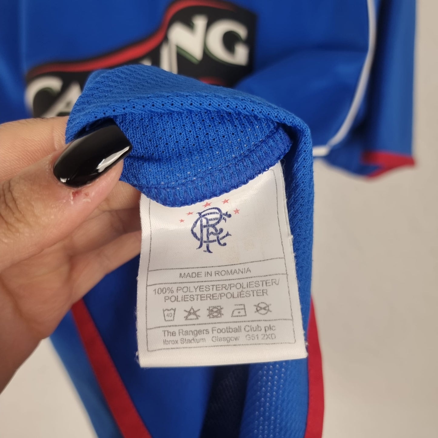 Trikot - Dado Prso - Rangers FC - 2005/2006 - S - Heim