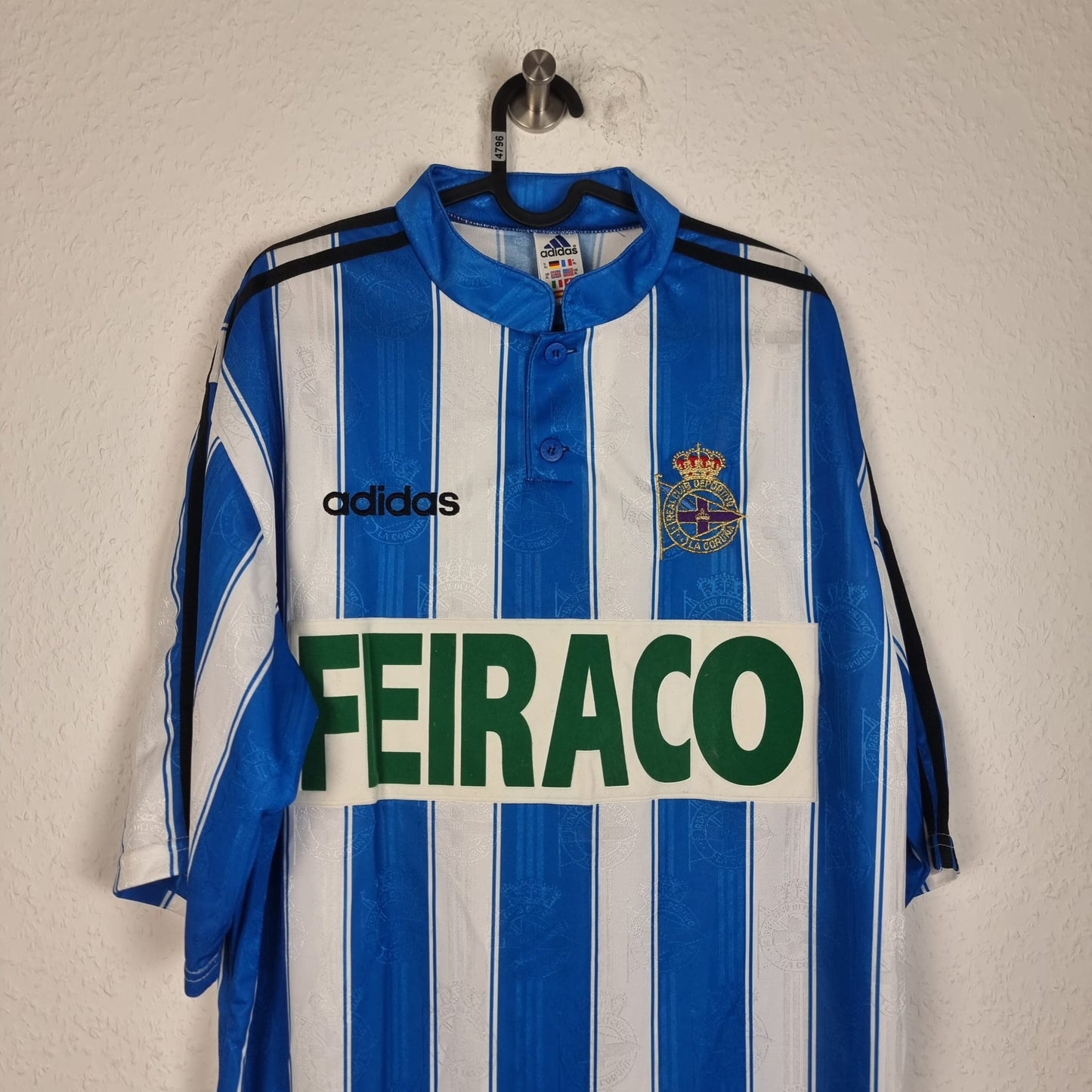 Jersey - Deportivo La Coruña - 1996/1997 - XL - Home