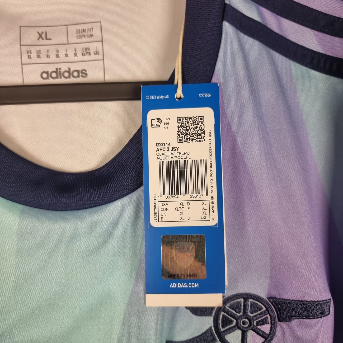 Jersey - Arsenal London - William Saliba - 2024/2025 - XL - Third - New
