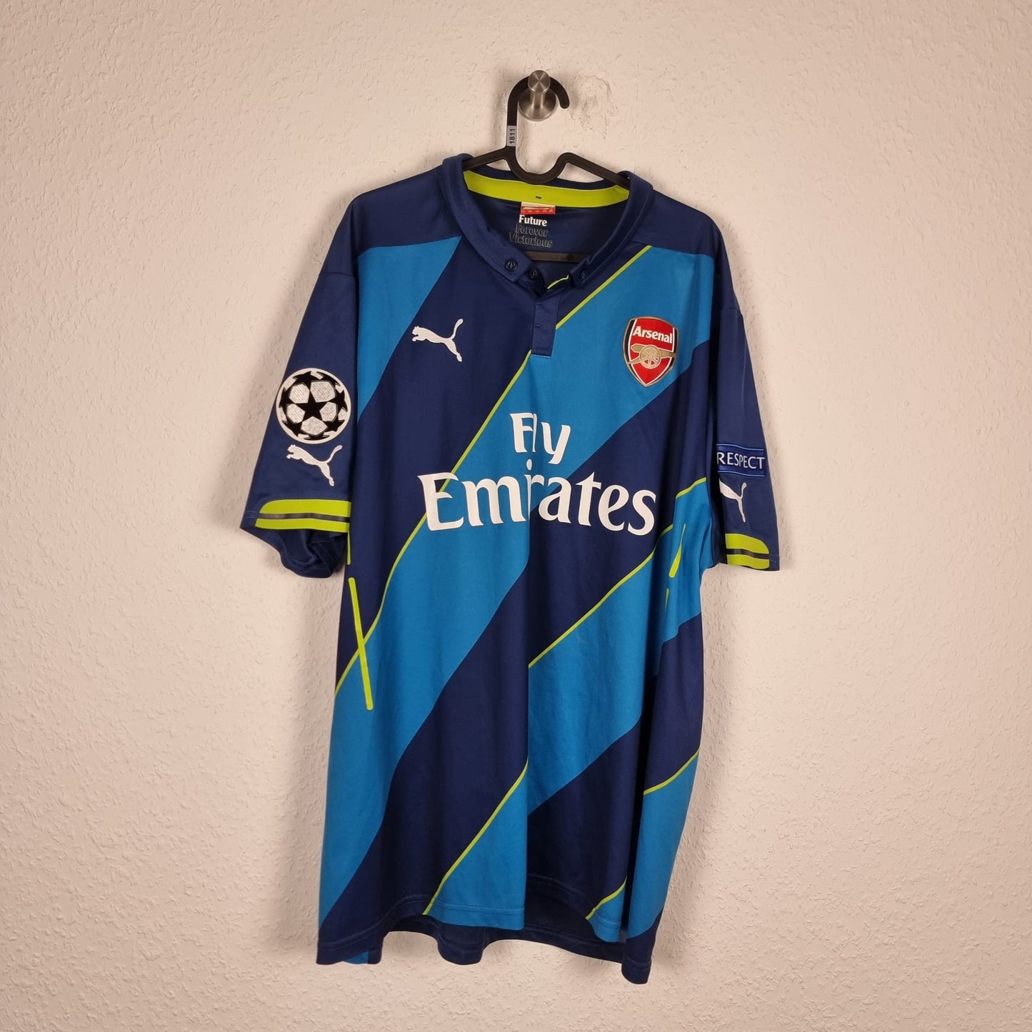 Trikot - Aaron Ramsey - Arsenal FC - 2014/2015 -  XXL - drittes