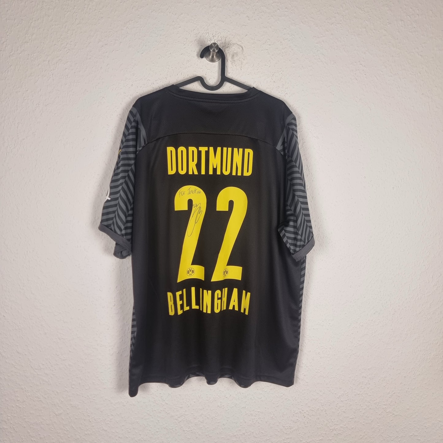 Trikot - Borussia Dortmund - Jude Bellingham - 2021/2022 - XXL - Auswärts