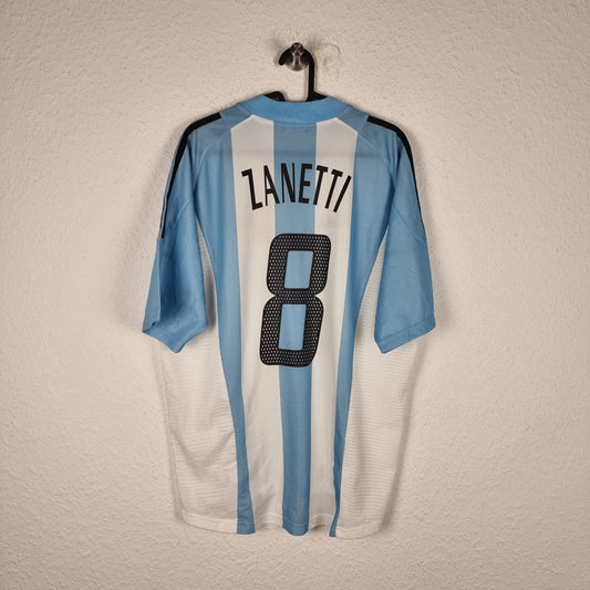 Trikot - Argentinien - Javier Zanetti - 2002 - L - Heim