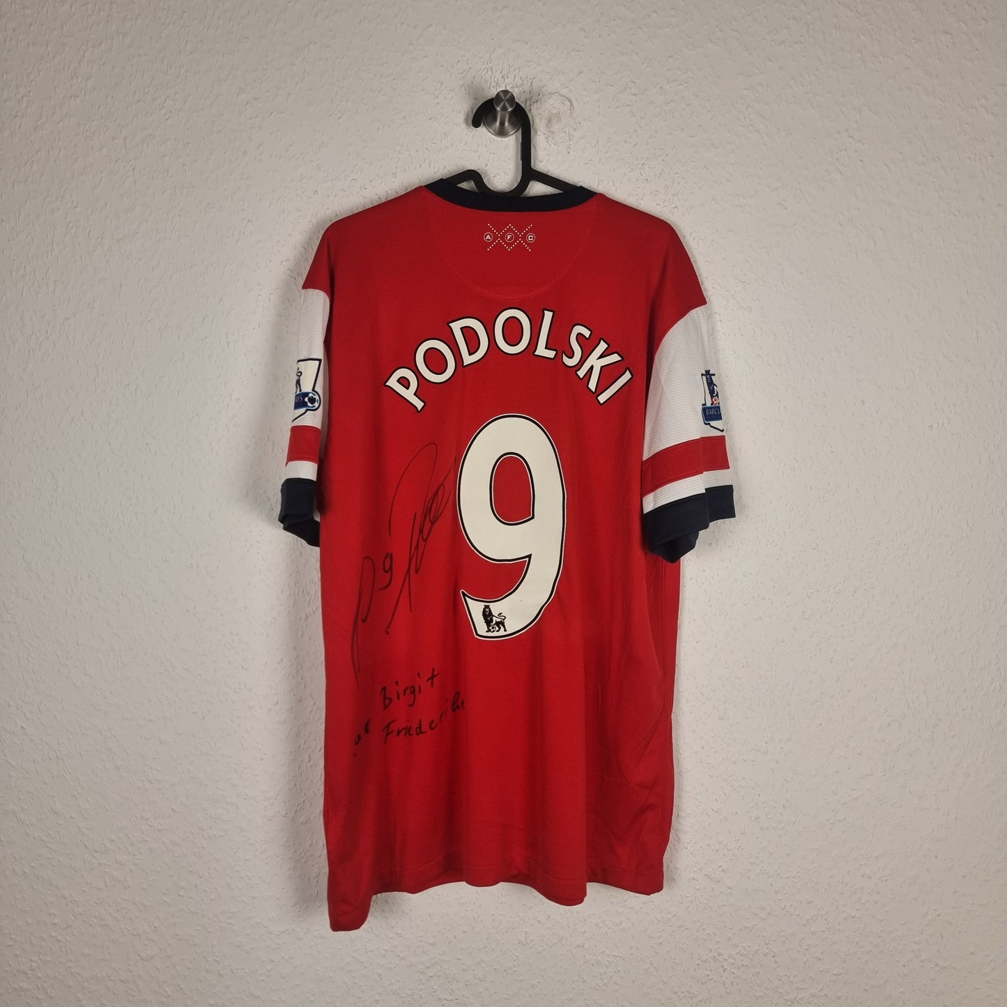 Jersey - FC Arsenal - Lukas Podolski - 2012/2013 - L - Home