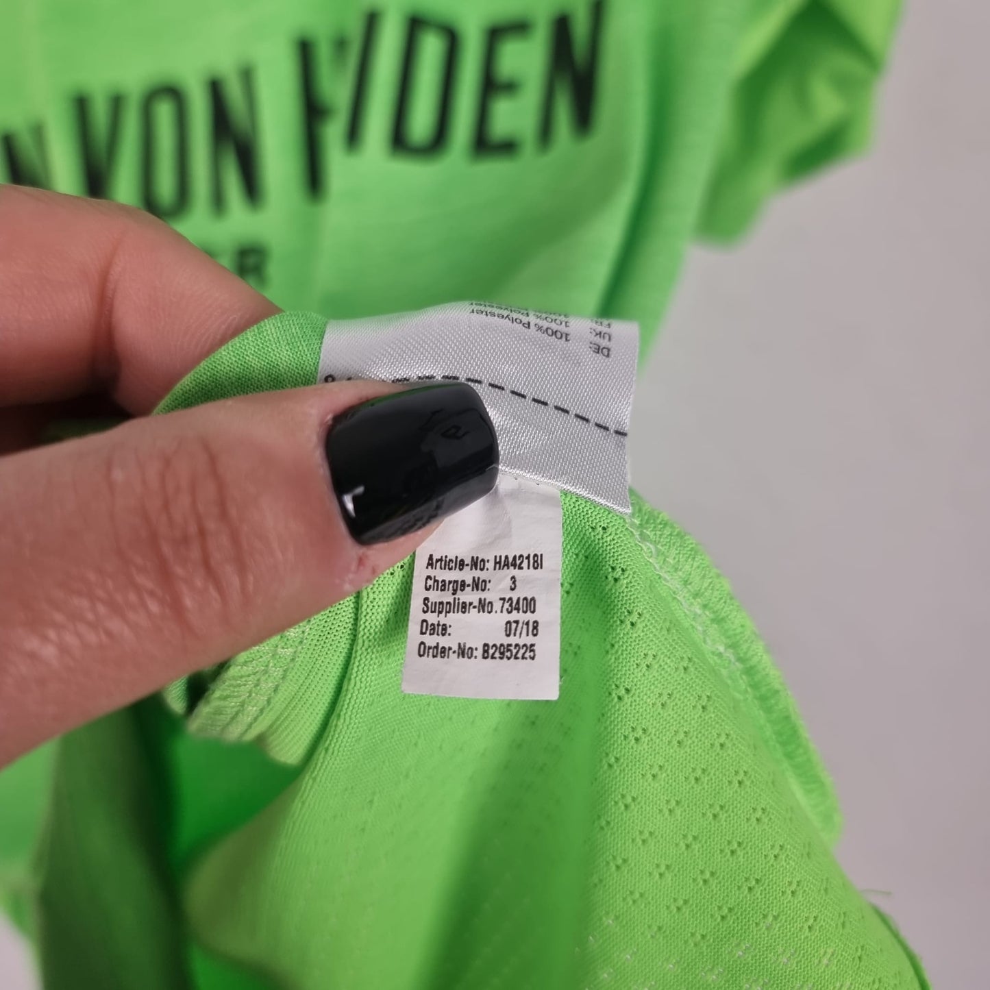 Trikot - Hannover 96 - 2018/2019 - S - drittes