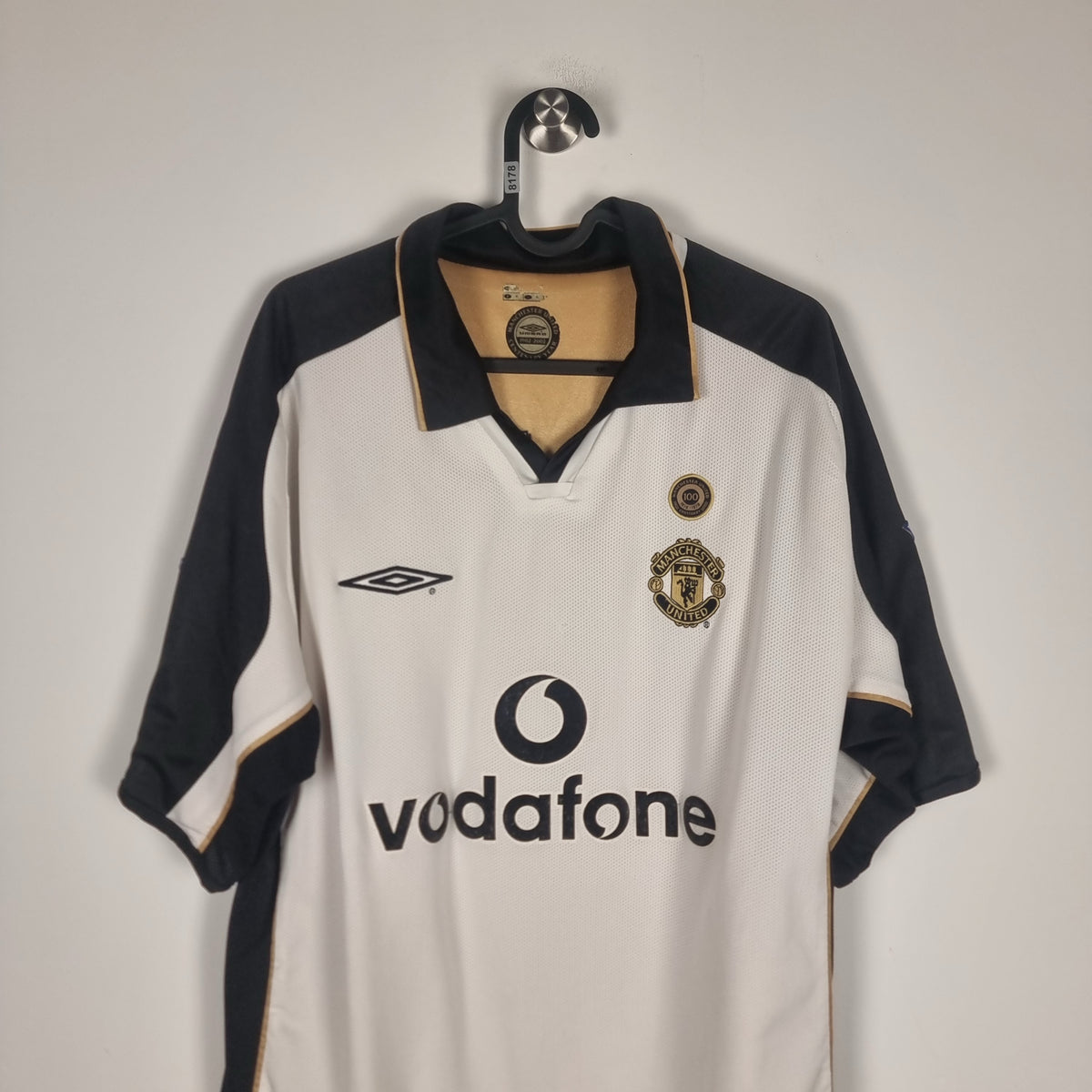 Trikot - Manchester United - David Beckham/Keane - 2001/2002 - XL - Auswärts