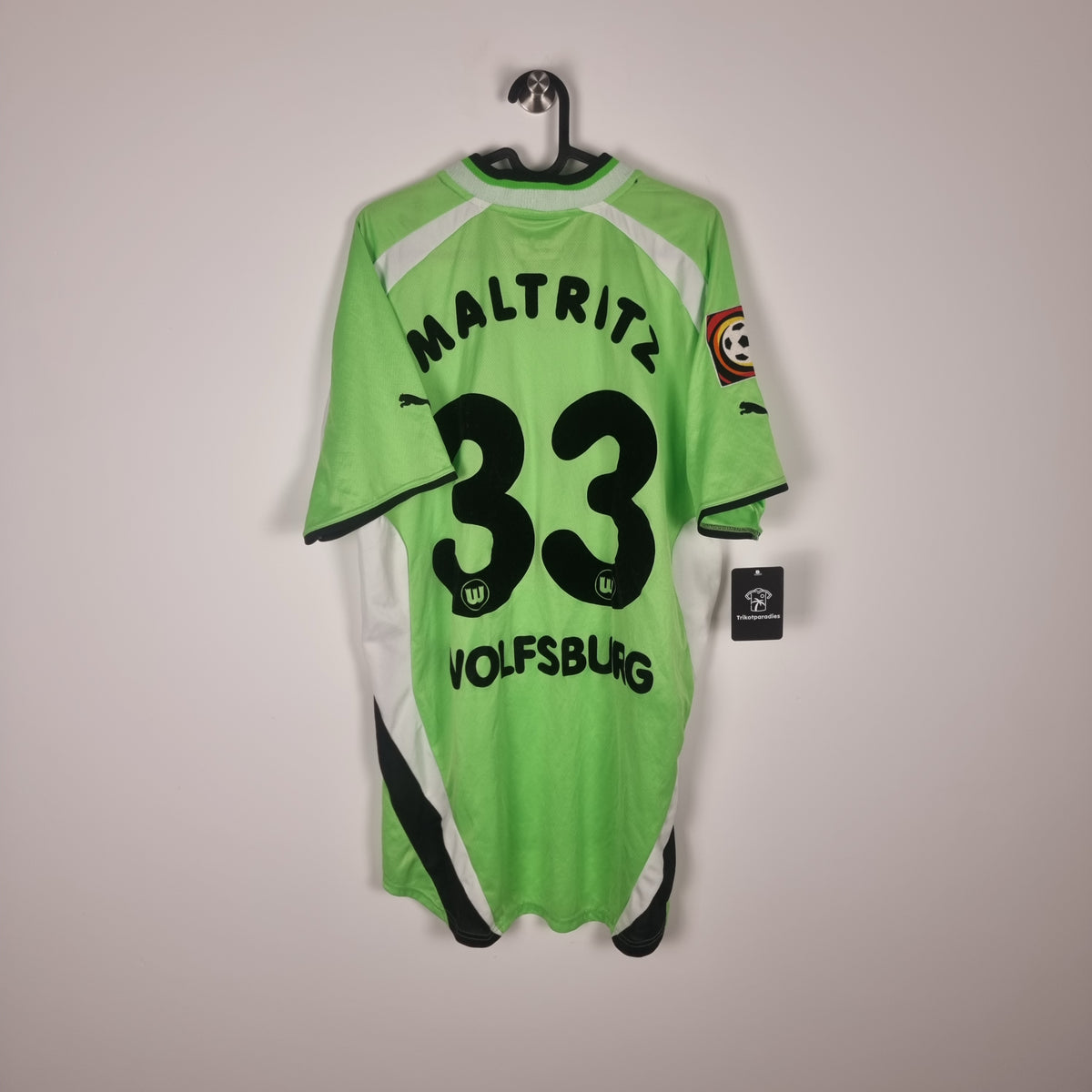 Trikot - VfL Wolfsburg - Marcel Maltritz - 2000/2001 - XXL - Heim - matchworn