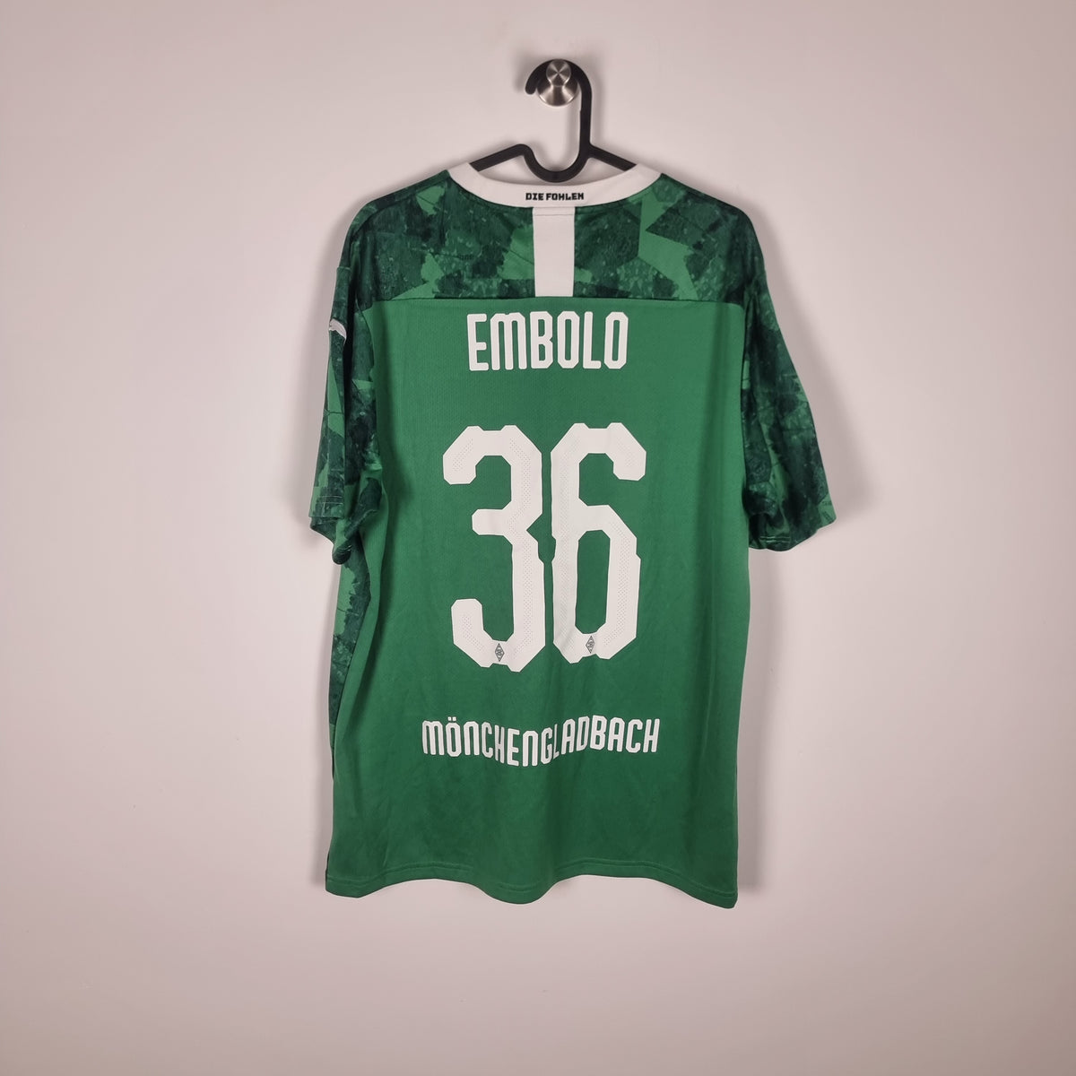 Trikot - Borussia Mönchengladbach - Breel Embolo - 2019/2020 - L - Drittes