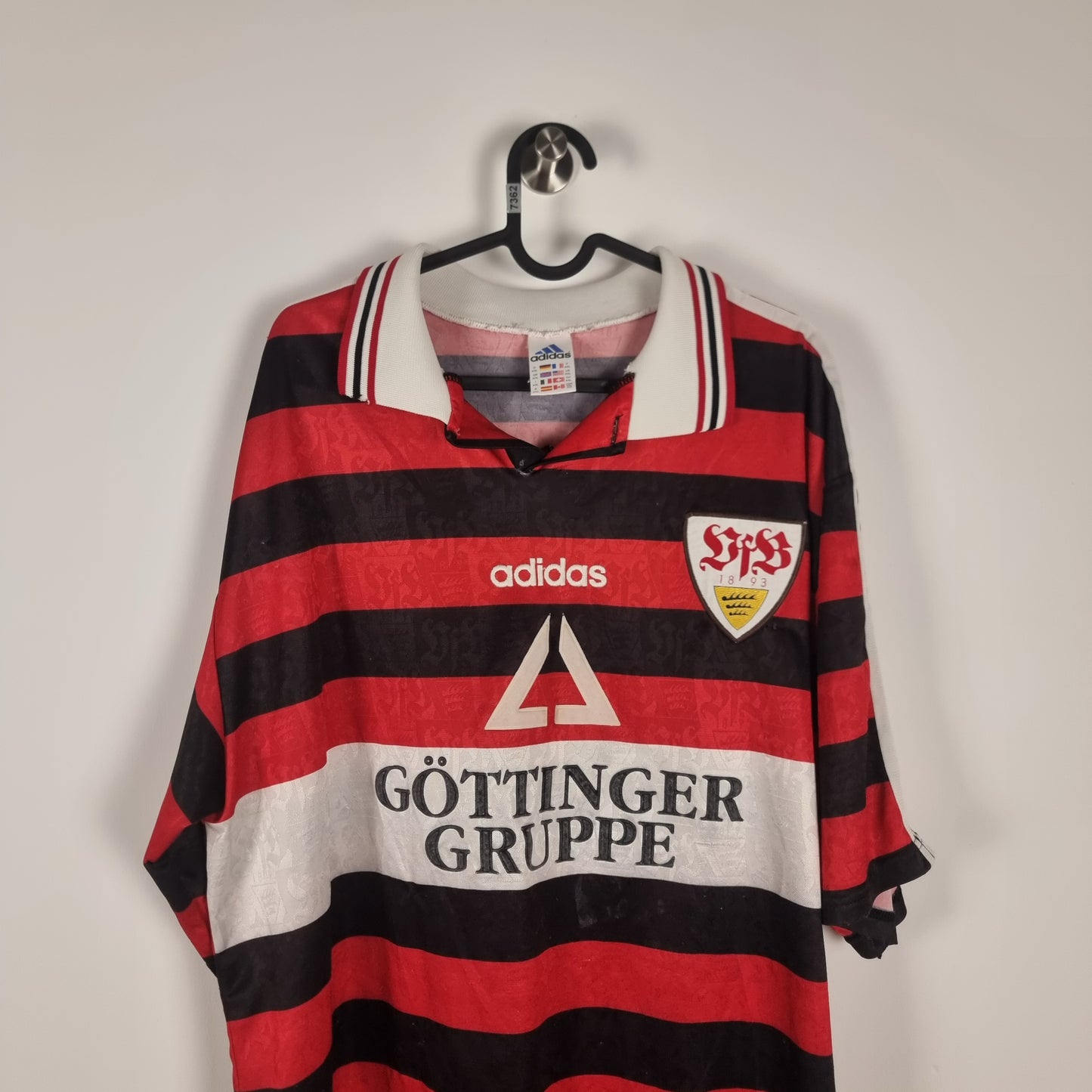 Jersey - VfB Stuttgart - Jonathan Akpoborie - 1997/1998 - XXL - Away