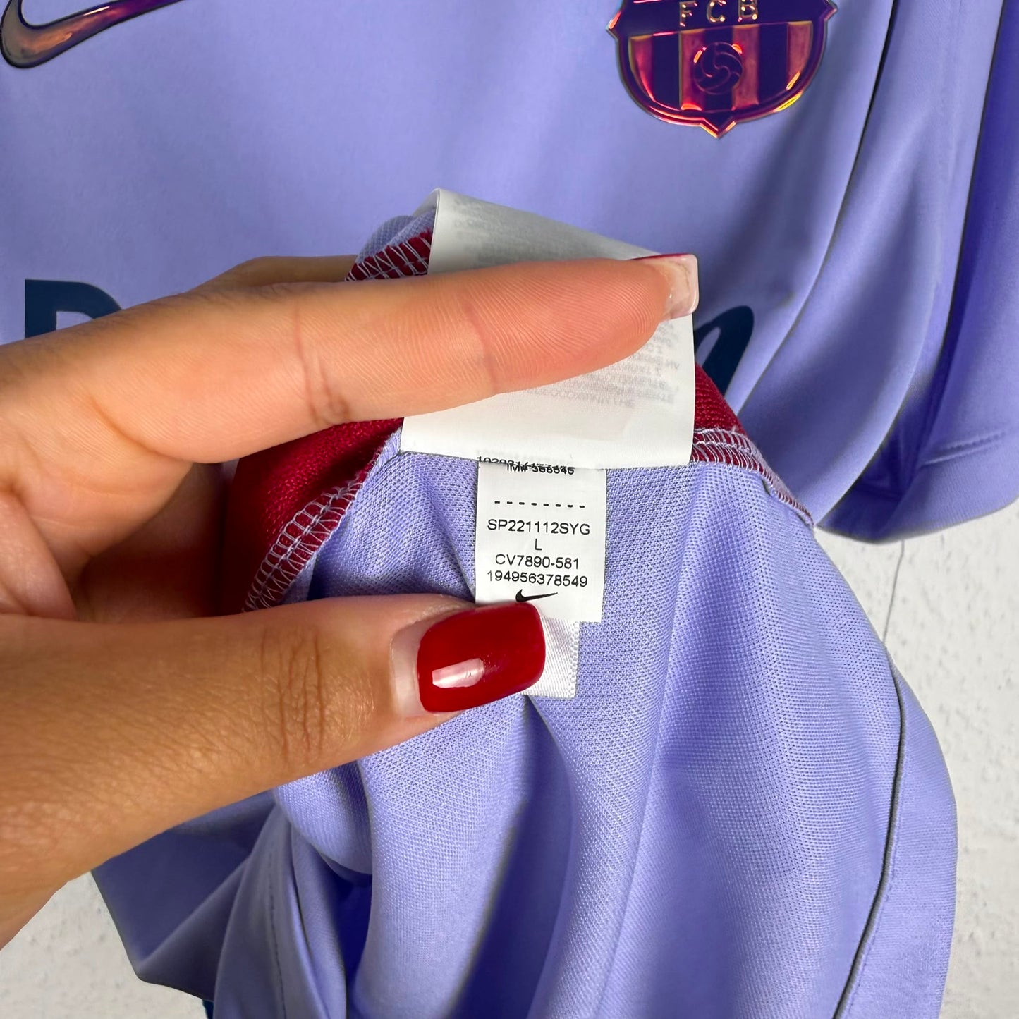 Trikot - FC Barcelona - 2021/2022 - L - Auswärts - Neu
