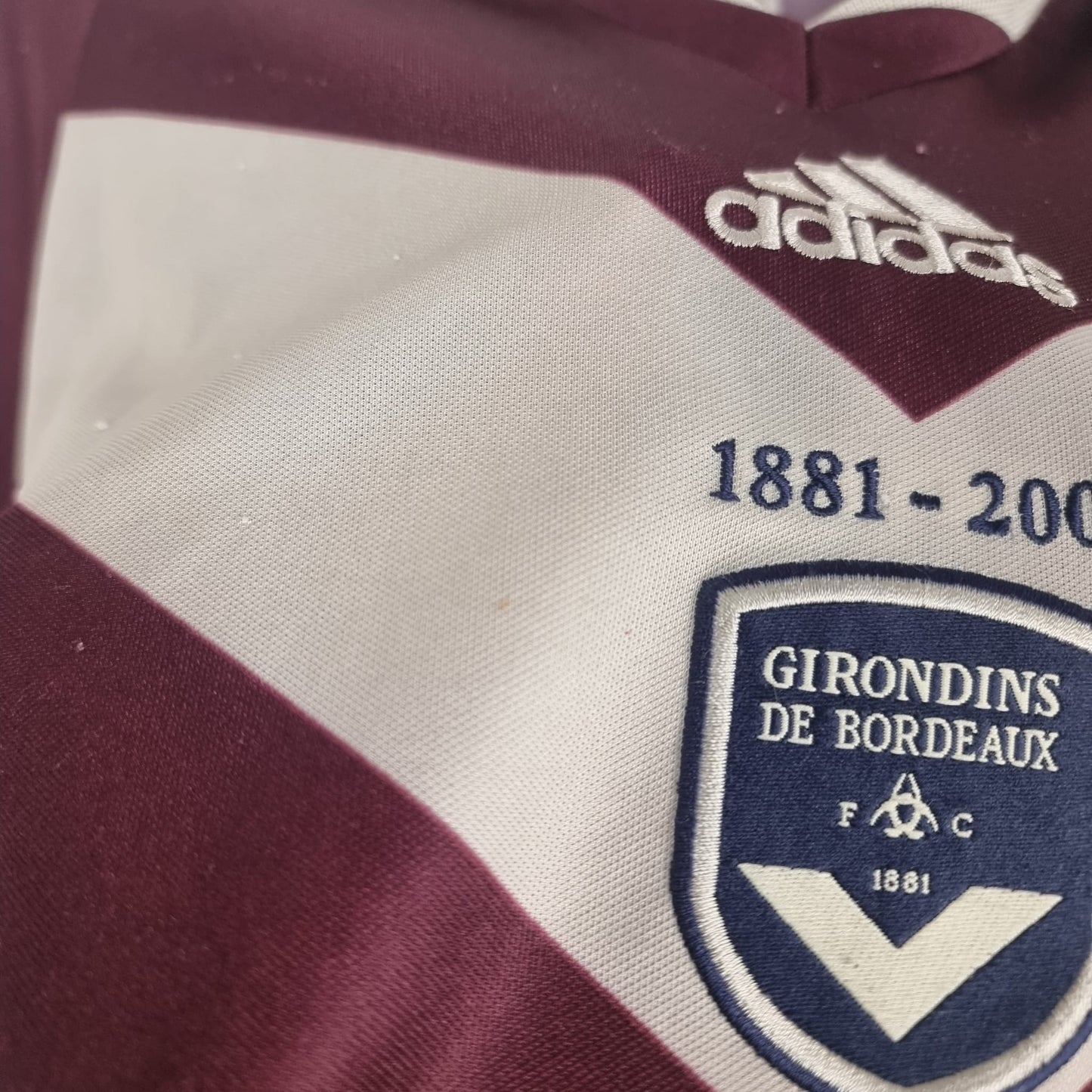 Trikot - Girondins Bordeaux - 2001/2002 - M - drittes