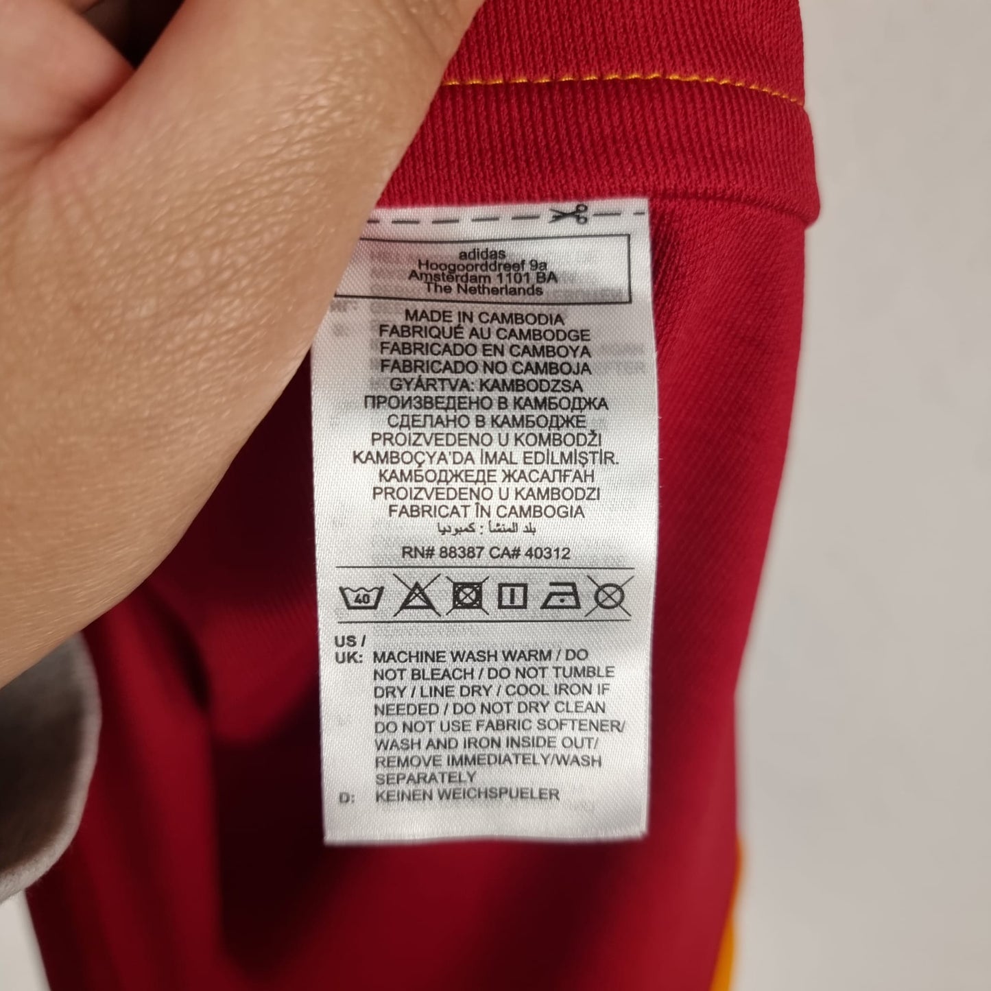 Trikot - AS Roma - Leandro Paredes - 2023/2024 - S - Heim