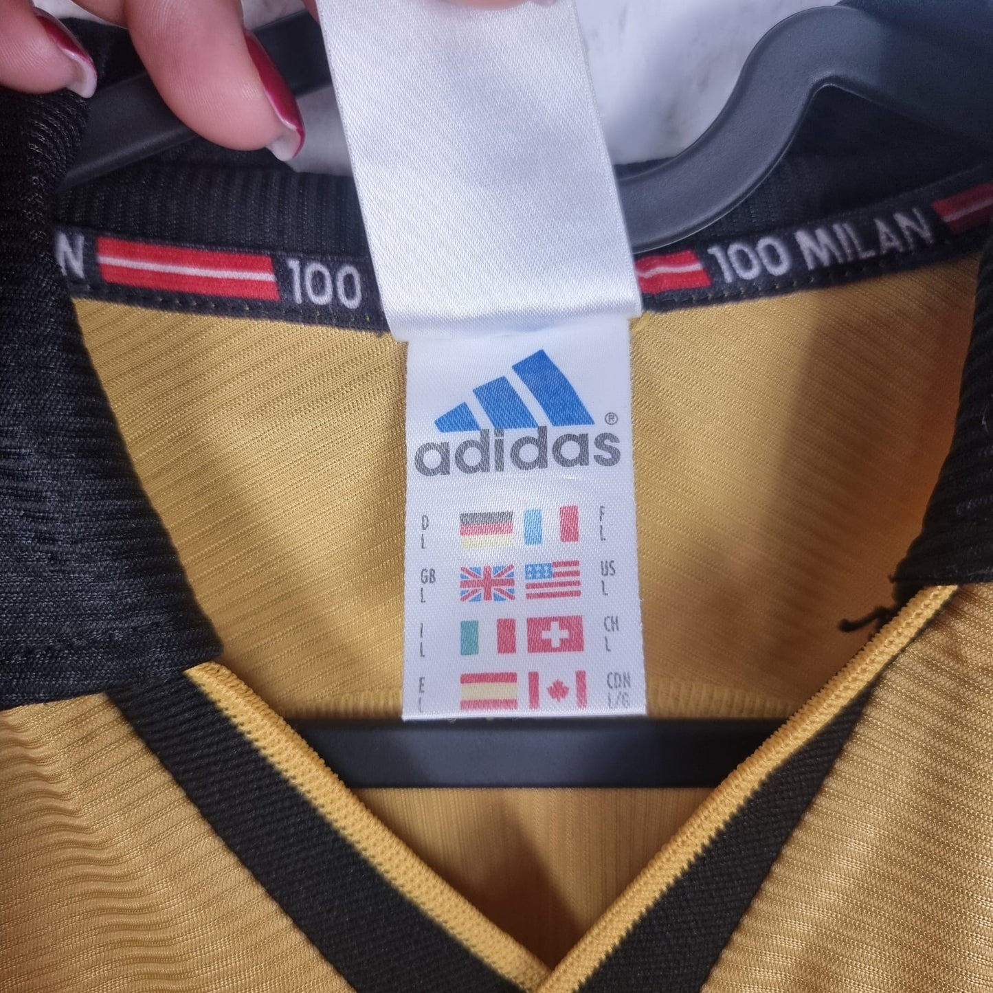 Trikot - AC Milan - 1999/2000 - L - Jubiläum