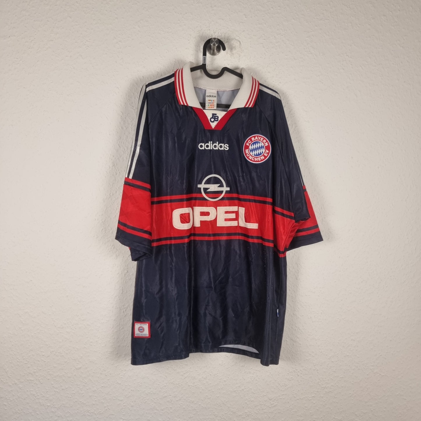 Trikot - FC Bayern München - Thorsten Fink - 1997/1998 - XXL - Heim