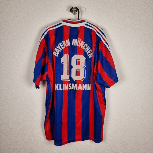 Trikot - Bayern München - Jürgen Klinsmann - 1995/1996 - XL - Heim