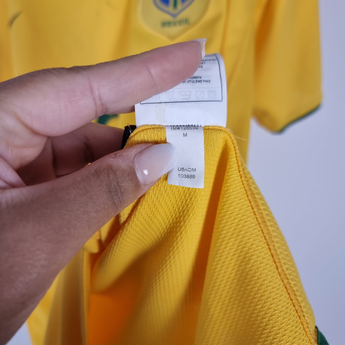 Trikot - Brasilien - Gilberto - 2006 - L - Heim