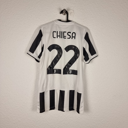 Trikot - Juventus Turin - Federico Chiesa - 2021/2022 - S - Heim