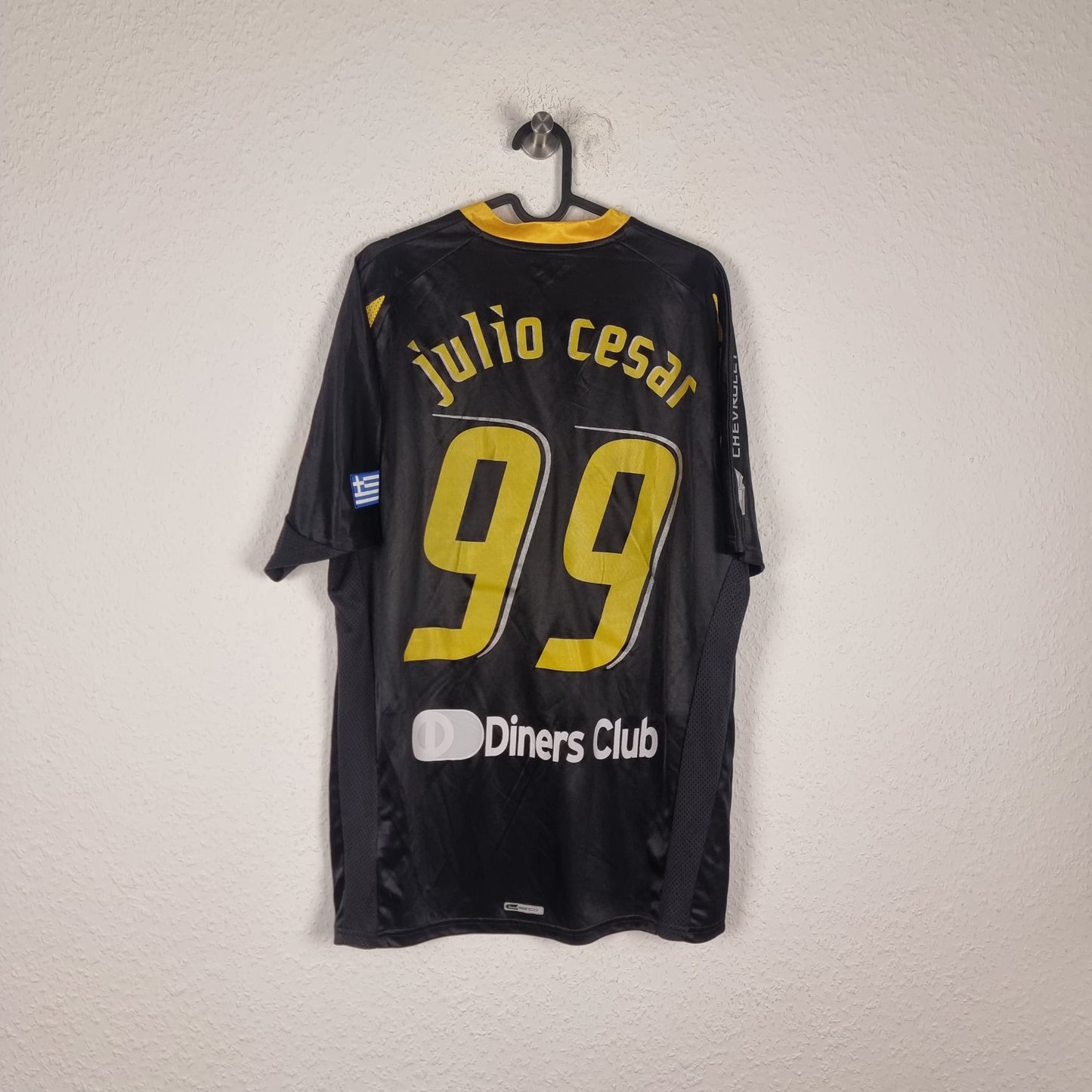 Jersey - AEK Athens - Julio Cesar - 2007/2008 - XL - Away