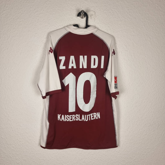 Trikot - 1. FC Kaiserslautern - Ferydoon Zandi - 2004/2005 - XXL - Heim