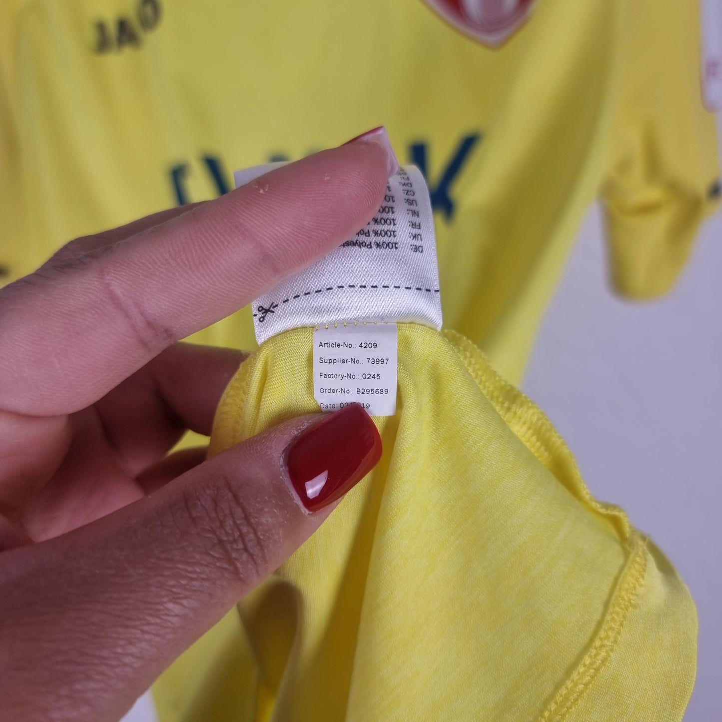 Trikot - Würzburger Kickers - Saliou Sané - 2019/2020 - L - Drittes