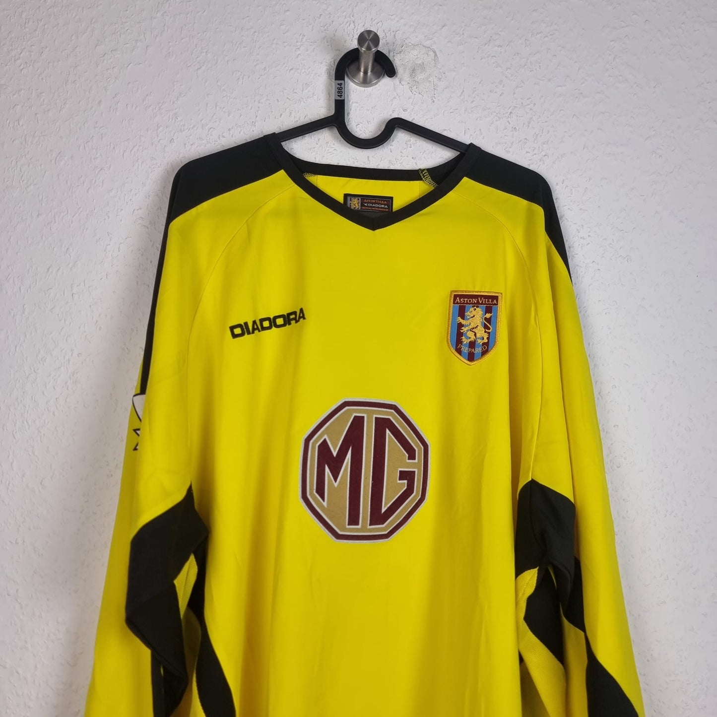 Jersey - Aston Villa - Steve Staunton - 2003/2004 - XL - Away - Player Issue