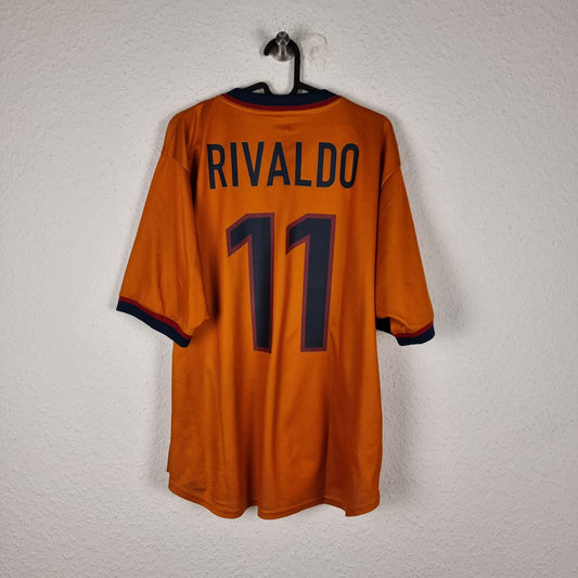 Trikot - FC Barcelona - Rivaldo - 1998/1999 - L - Auswärts