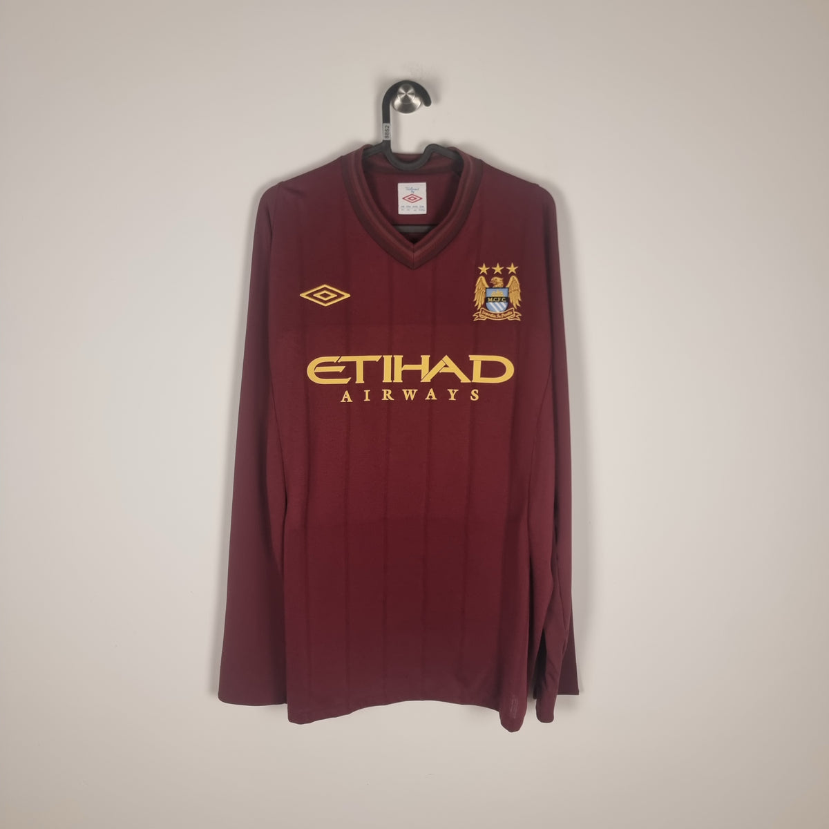 Trikot - Manchester City - Sergio Agüero - 2012/2013 - XL - Auswärts