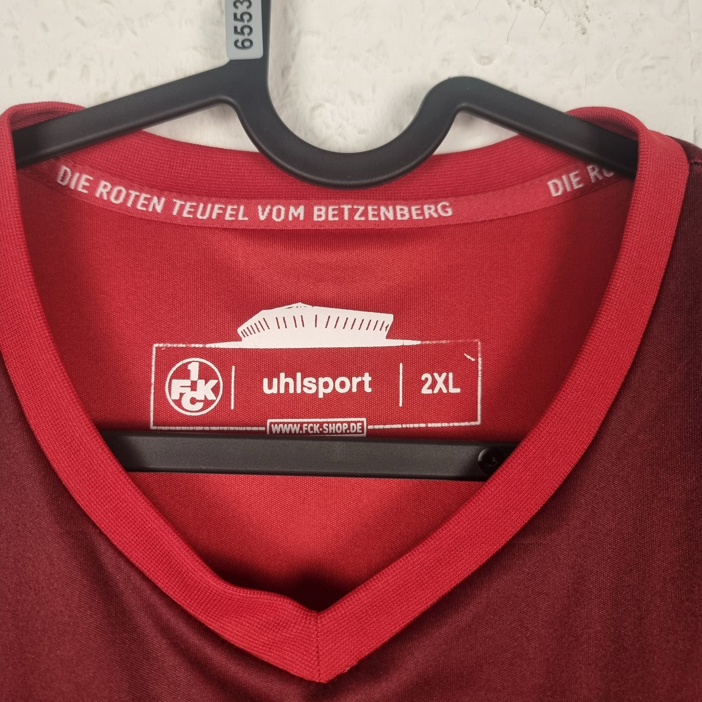 Trikot - 1. FC Kaiserslautern - Phillipp Mwene - 2016/2017 - XXL - Heim