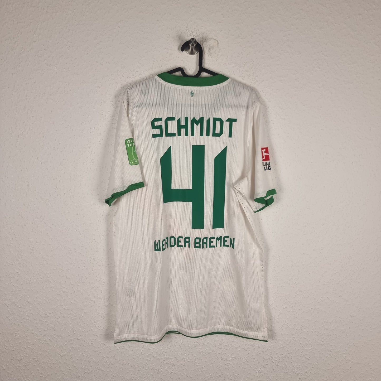 Trikot - SV Werder Bremen - Schmidt - 2010/2011 - L - Auswärts - Player Issue