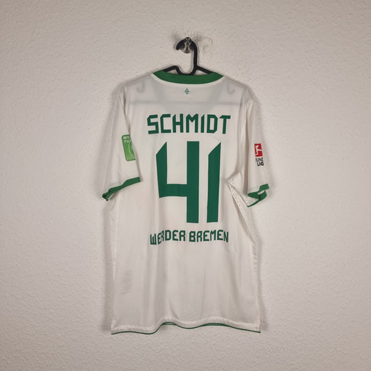 Trikot - SV Werder Bremen - Schmidt - 2010/2011 - L - Auswärts - Player Issue