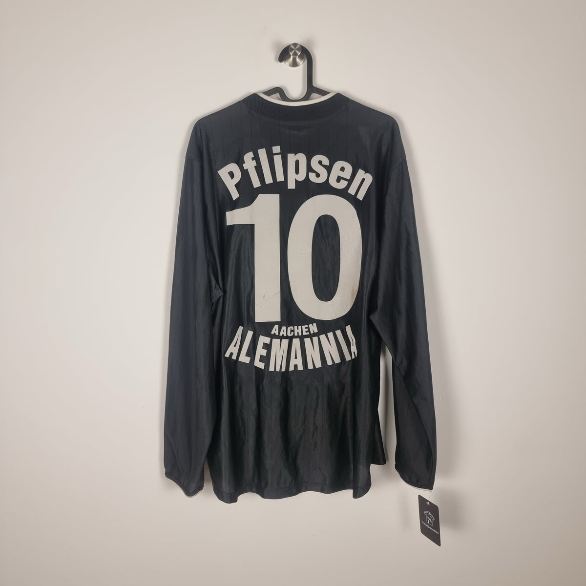 Trikot - Alemannia Aachen - Karlheinz Pflipsen - 2002/2003 - L - Auswärts - matchworn