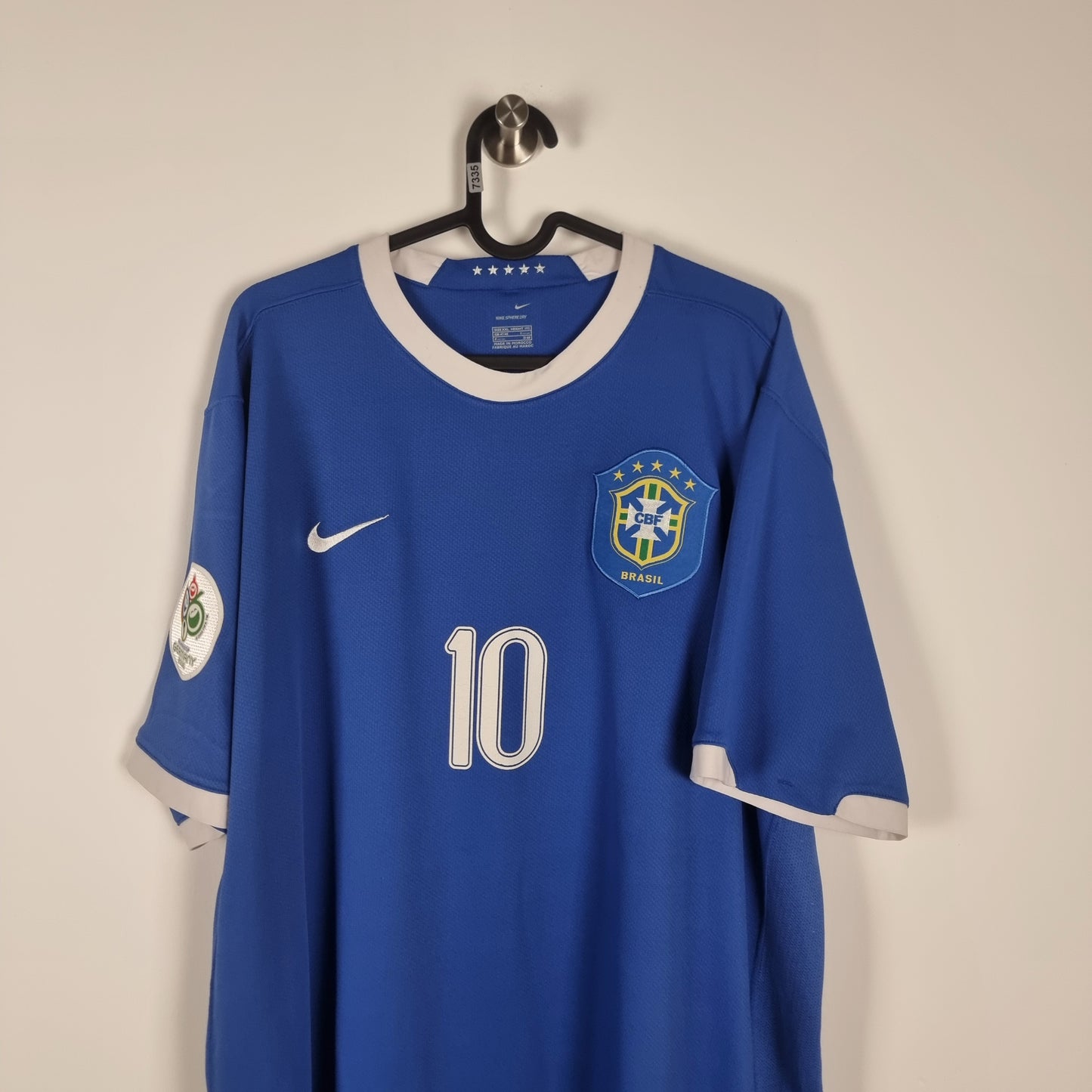 Trikot - Brasilien - Ronaldinho - 2006 - XXL - Auswärts