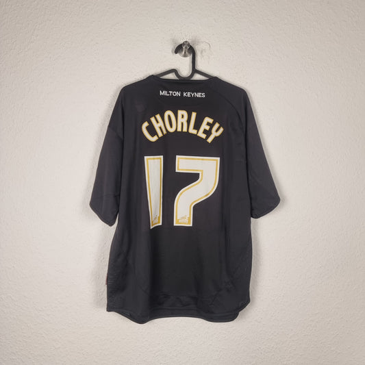 Trikot - MK Dons - Ben Chorley - 2006/2007 - L - Auswärts - Player Issue